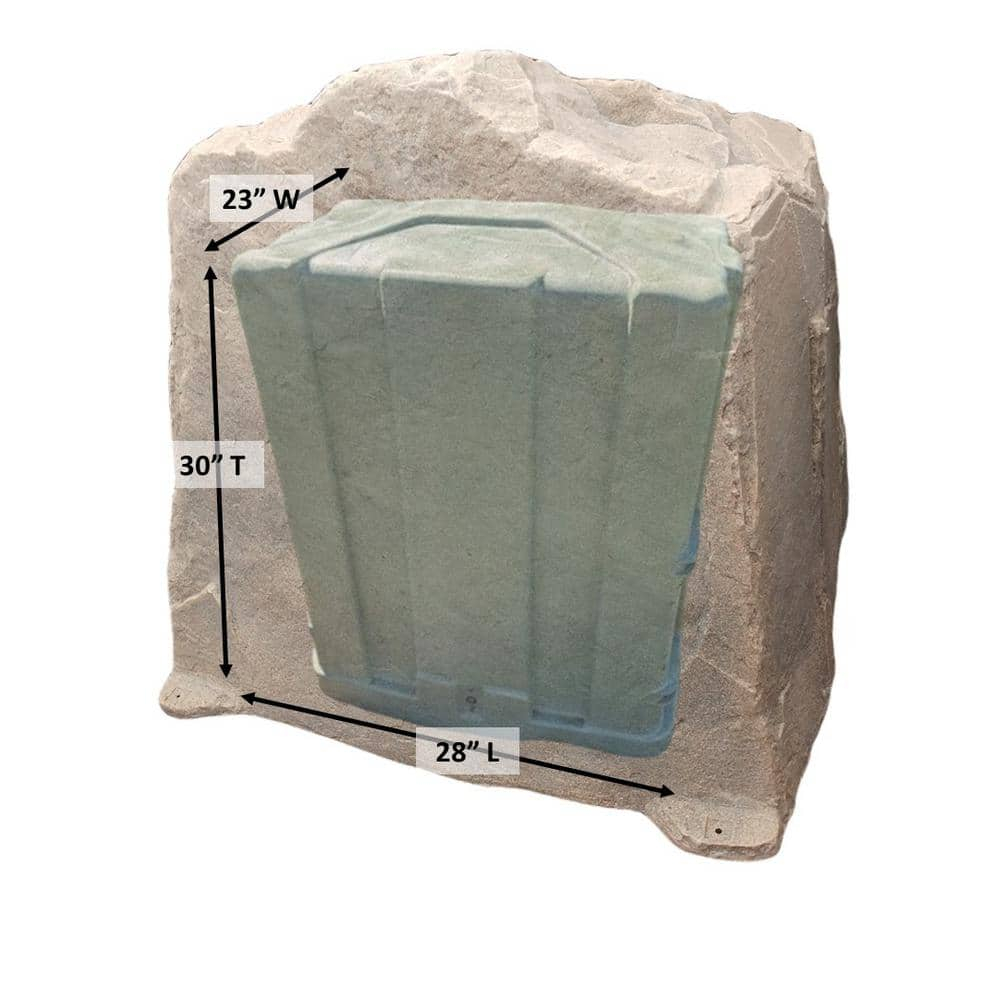 45 in. x 36 in. x 42 in. Tall Large Artificial Rock Cover