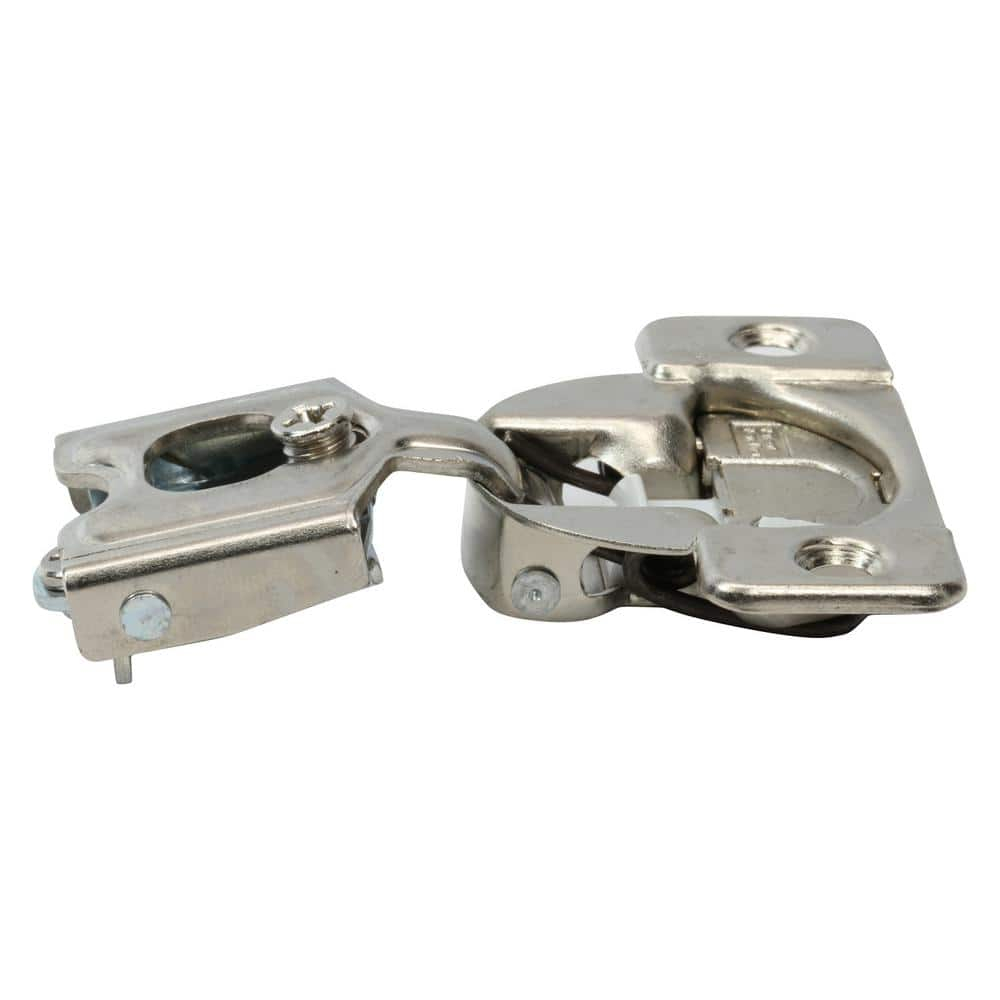 50 Pack Rok Hardware Grass TEC 864 108 Degree 1/2" Overlay Custom 3 Level Soft Close Screw On Compact Cabinet Hinge 04431A-15 3-Way Adjustment 45mm Screw Hole Pattern