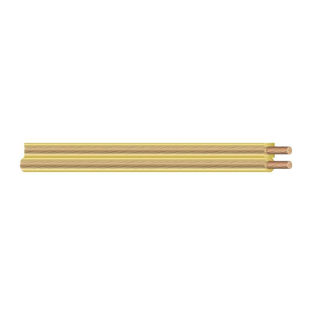 25 ft Gold PVC Stranded Lamp Cord