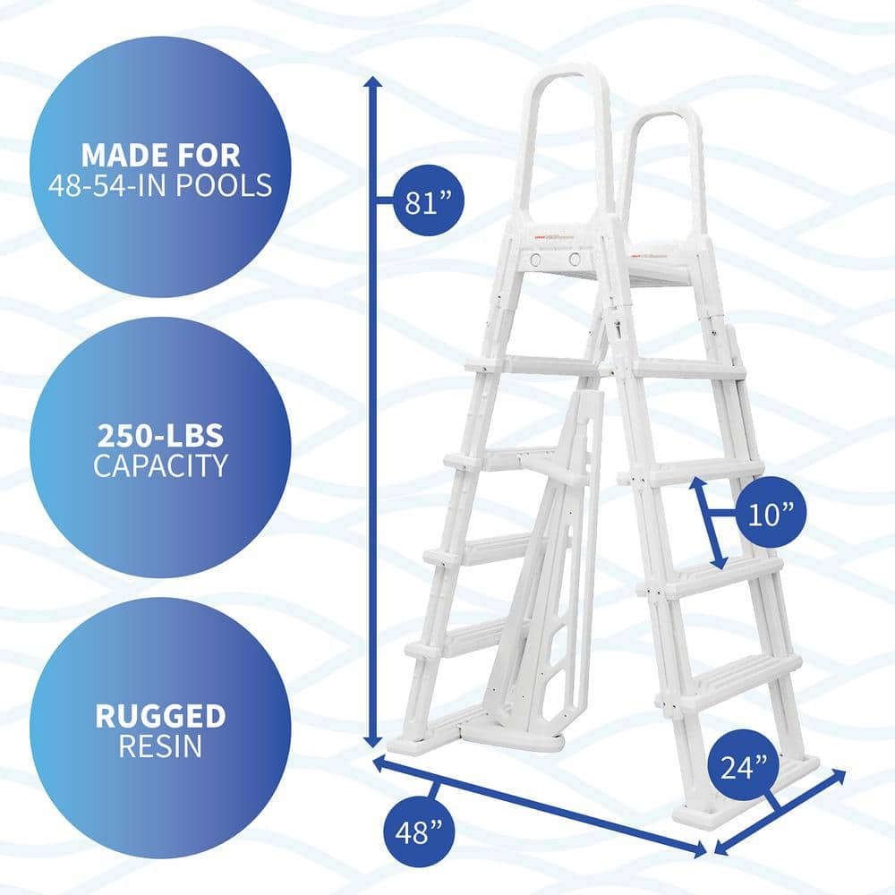 Blue Wave A-Frame Flip Up Ladder