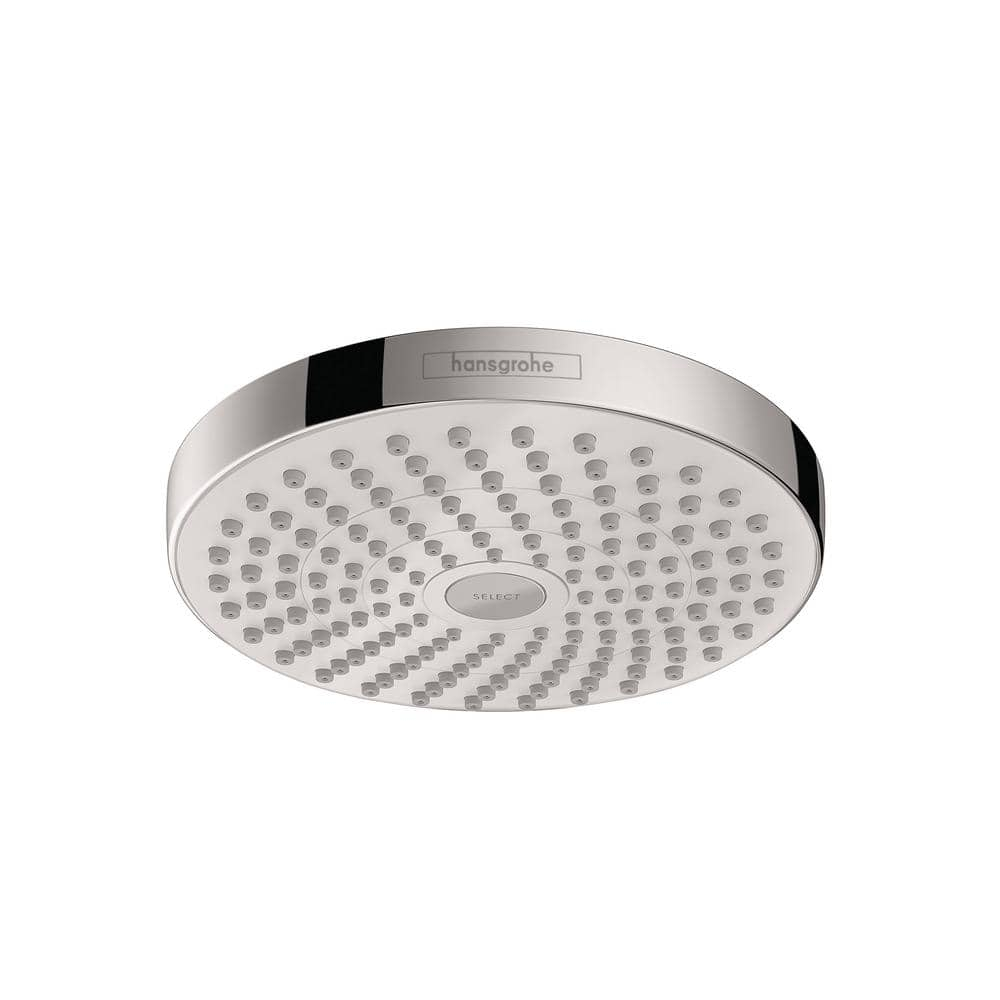 Croma S 180 2-Jet Rain Fixed Shower Head with Select