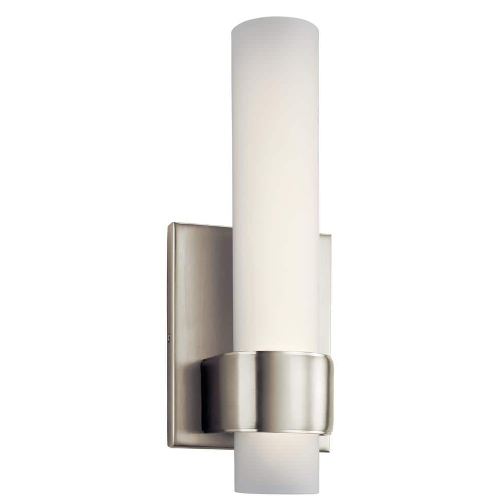 13 Inch 1 Led Wall Sconce-Brushed Nickel Finish Elan Lighting 83746