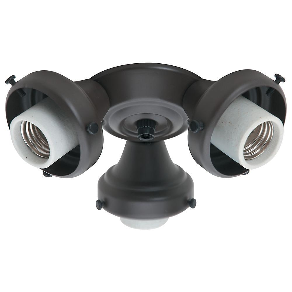 Hunter Fan Company 99134 3 Light Fitter, New Bronze
