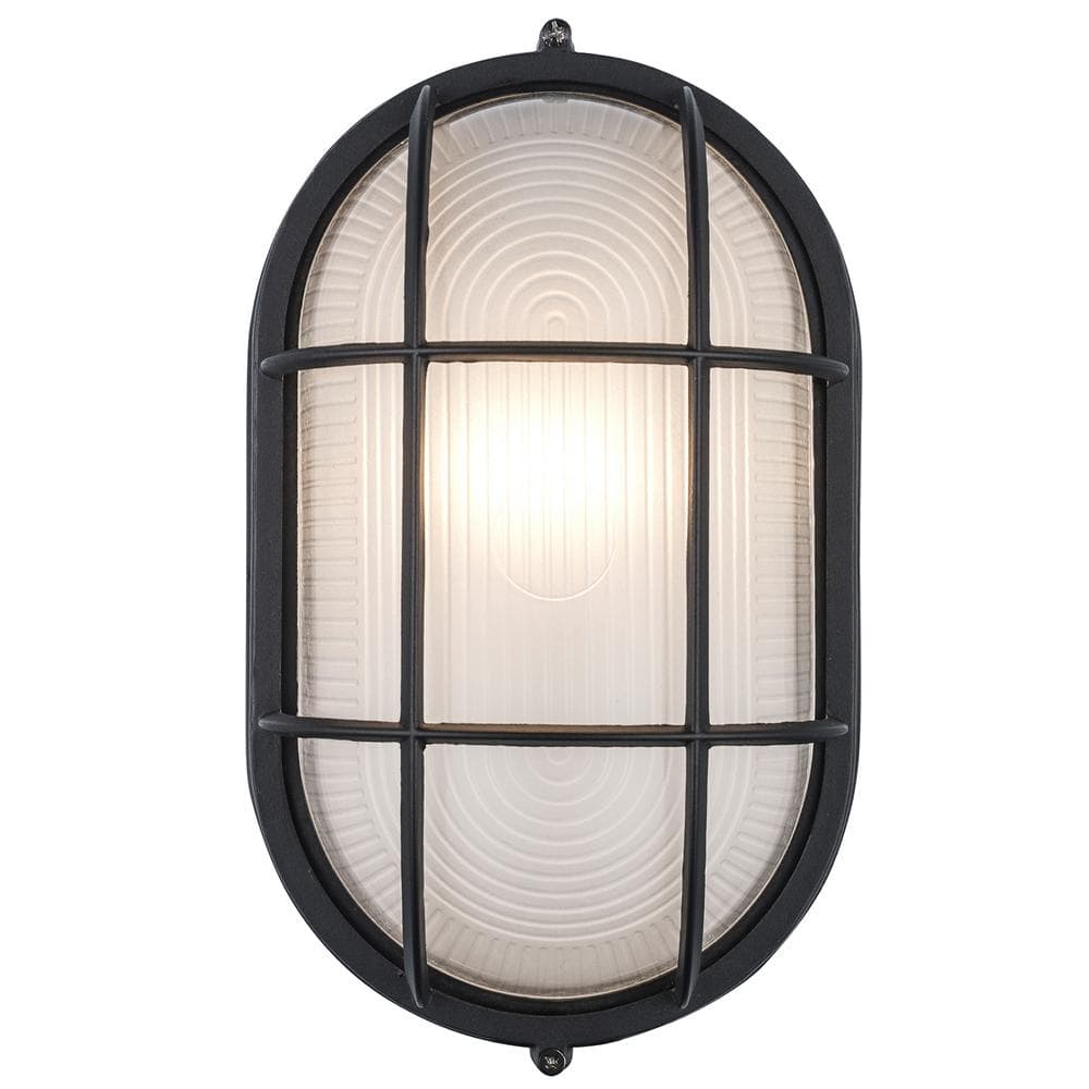 Trans Globe Lighting 41015 6.5" Width 1 Light Flush Mount Bulkhead Outdoor Wall Sconce -