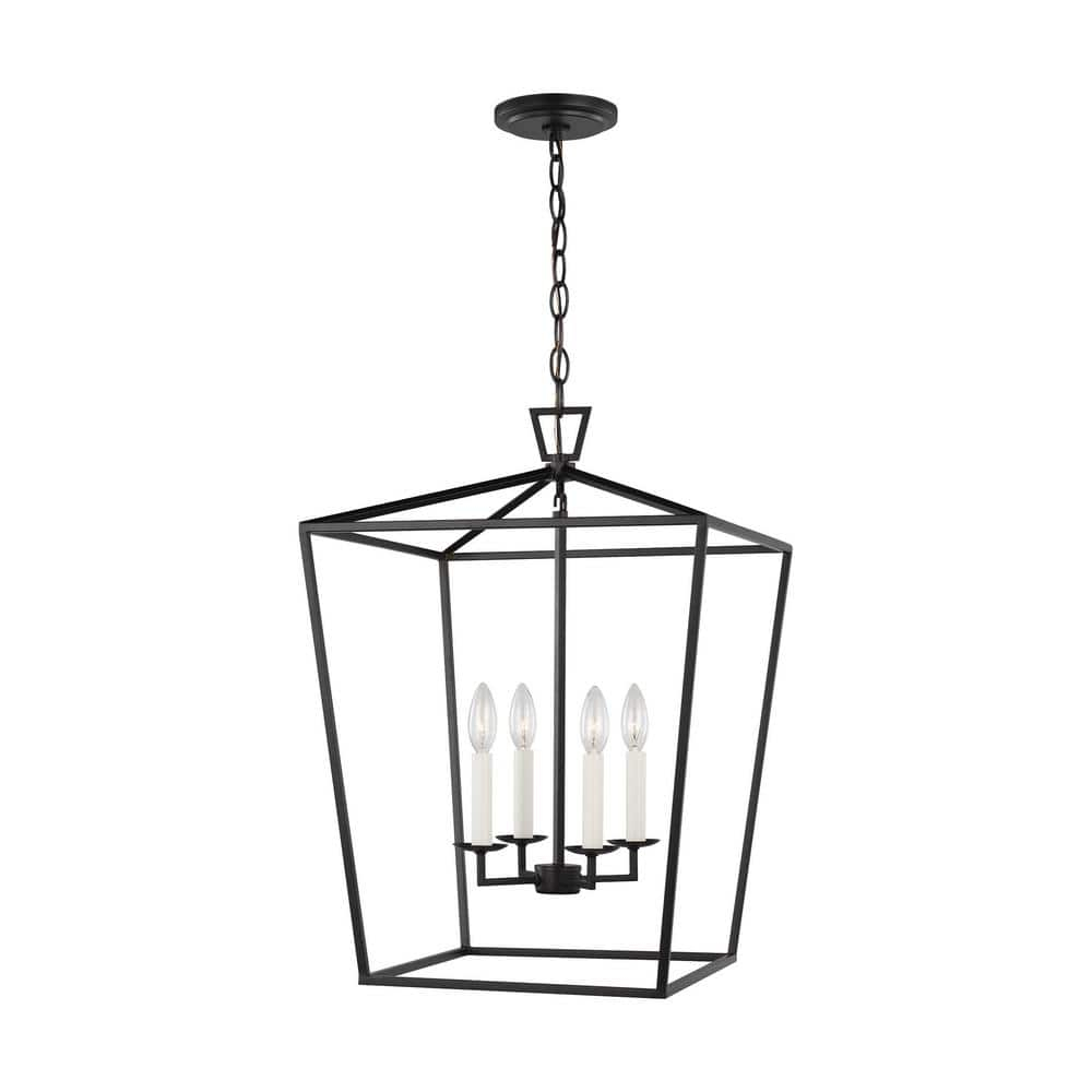 Gala Pendant Light - Black / 17"W