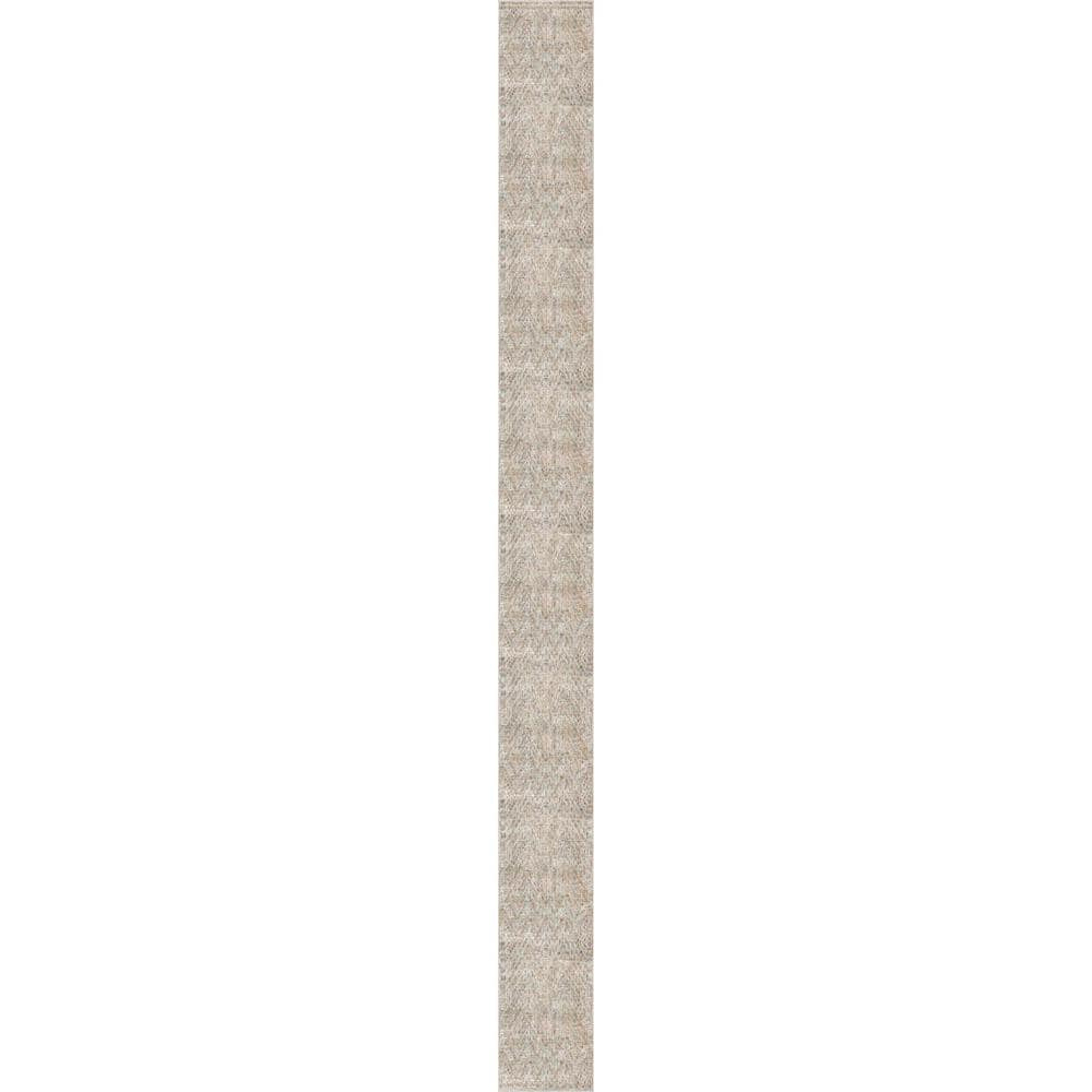 Well Woven Asha Anya Vintage Tribal Ivory 2'7" x 9'6" Runner Rug