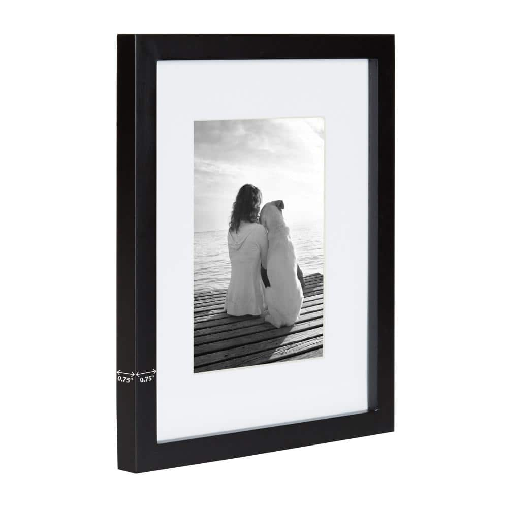 DesignOvation 8 x 10 Satin Picture Frame 4 Count
