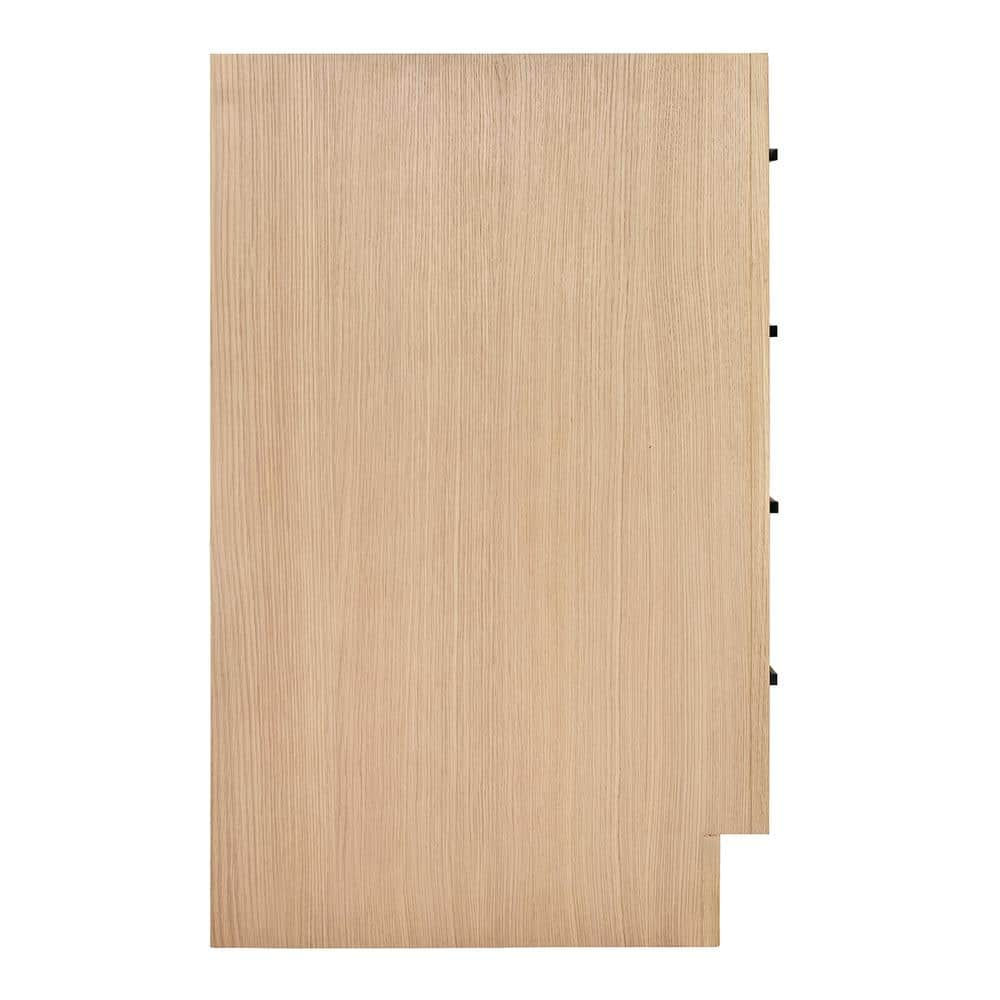 Hepburn 66 in. W x 21.5 in. D x 34.5 in. H Bath Vanity Cabinet without Top in Oak
