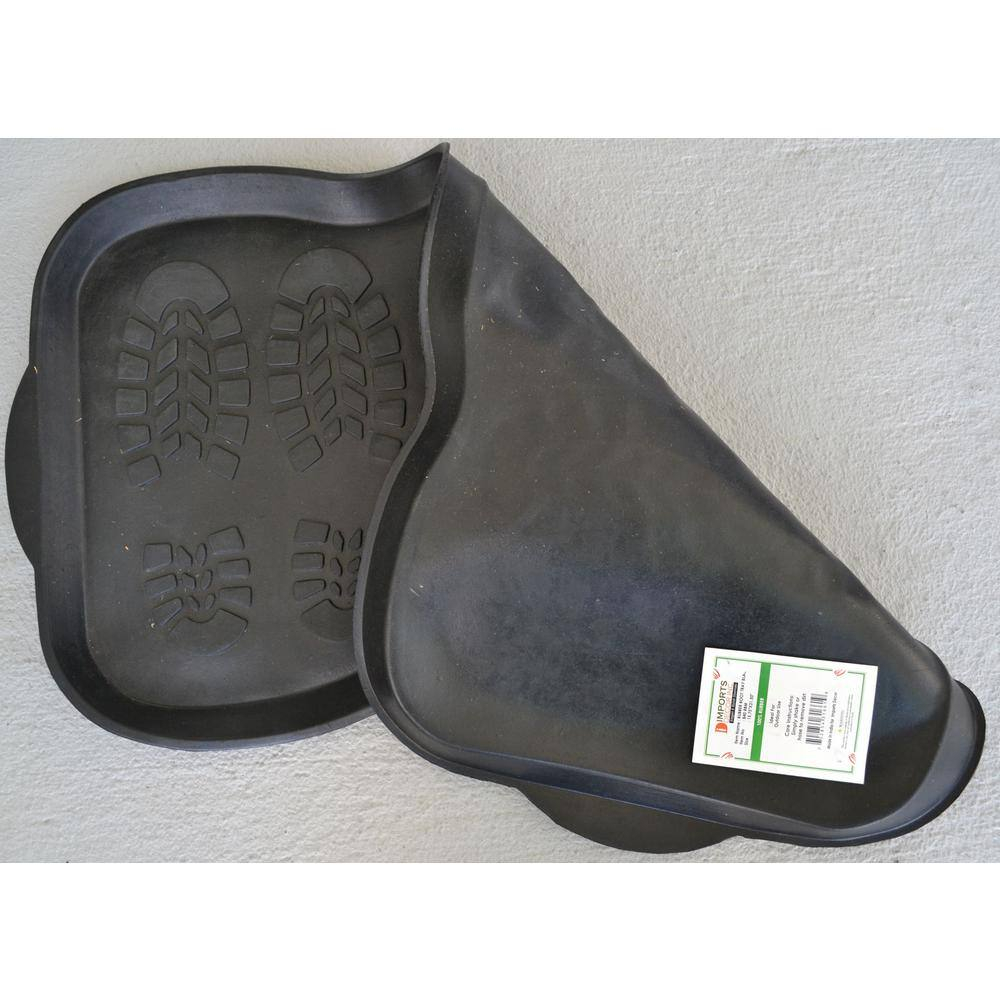 Imports Décor Boot Tray Doormat in Rubber Material