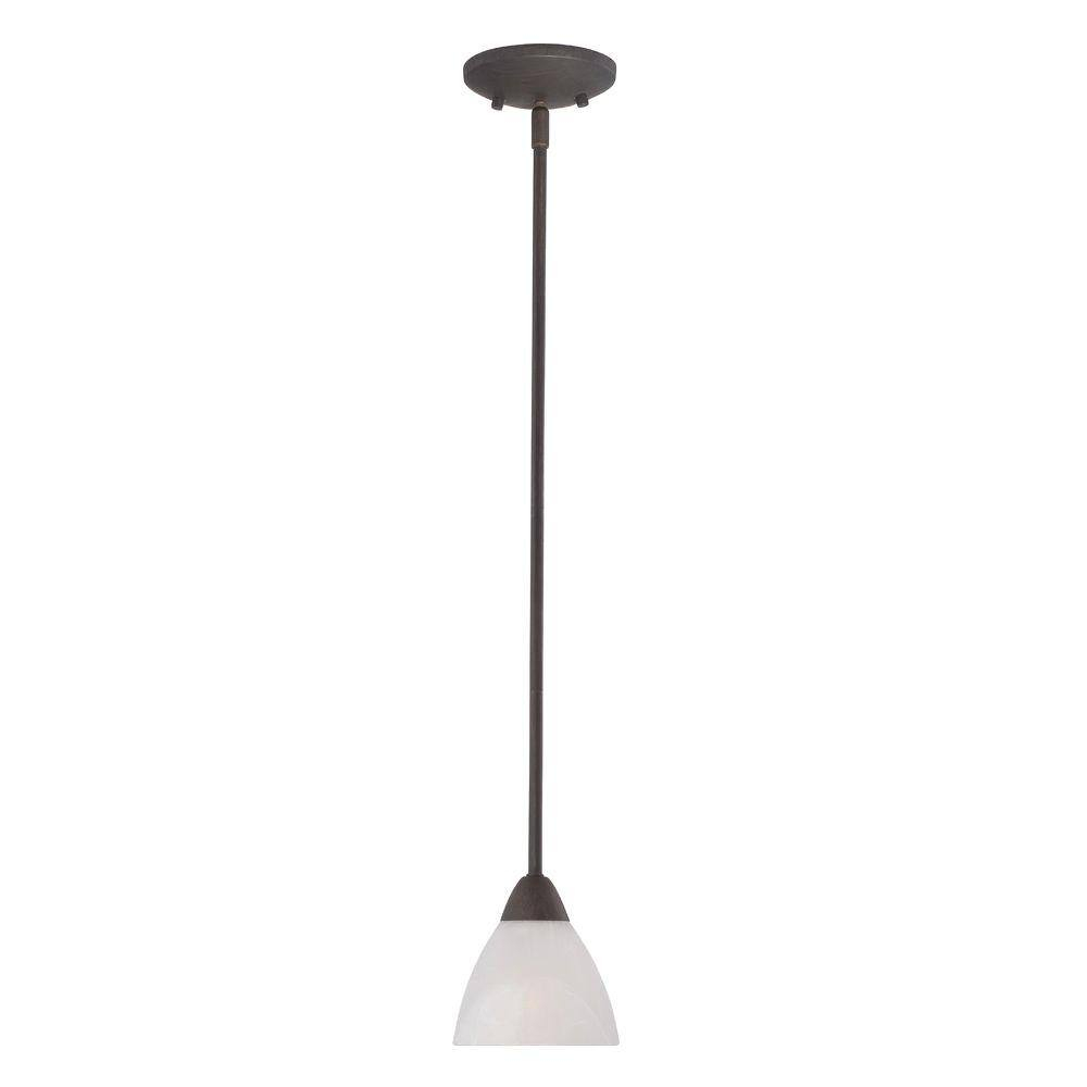 Thomas Lighting - Tia - One Light Pendant-Painted Bronze Finish - Thomas