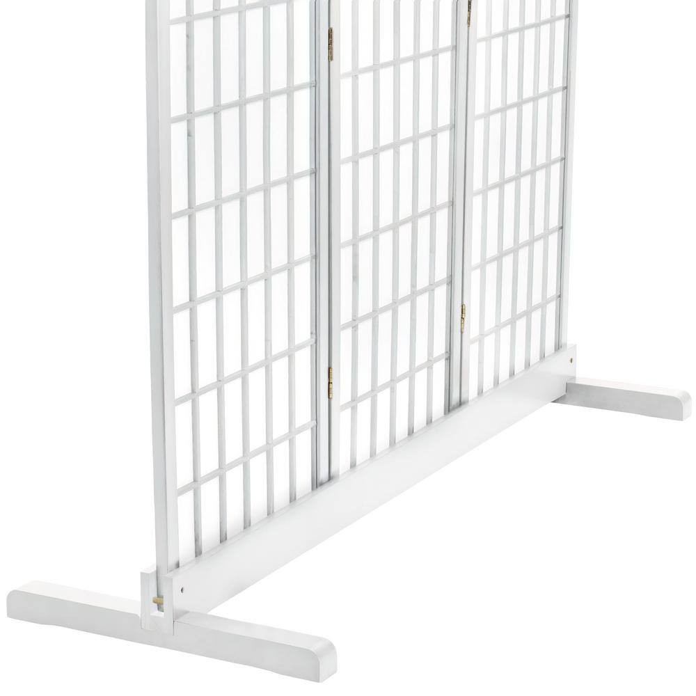 Room Divider Stand (Stand Only) 3-Panel White