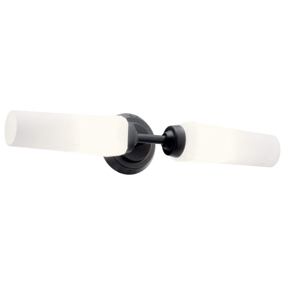 Kichler Lighting Truby 2 - Light Vanity in  Black