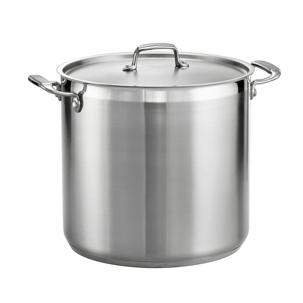 Tramontina Gourmet 20-Quart Covered Stainless Steel Stock Pot