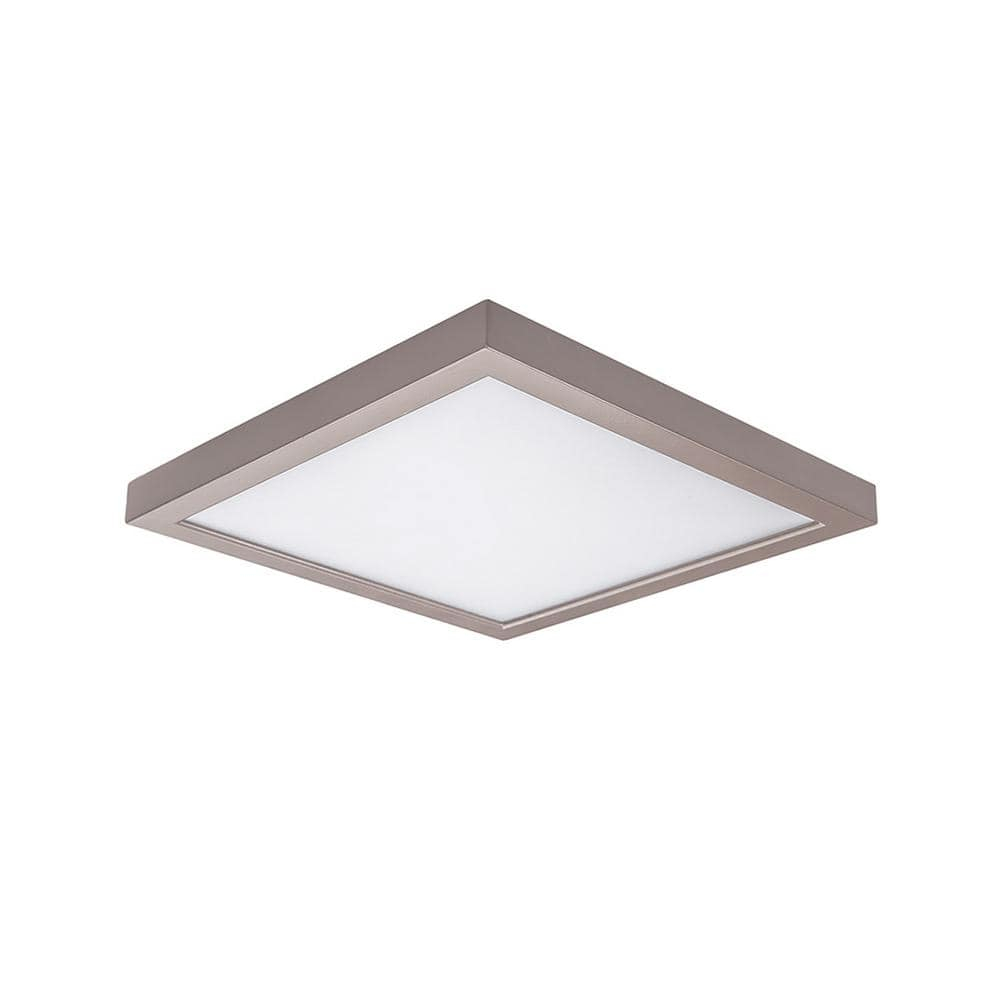 WAC Lighting Cuadrado 5" 1 Luz 3500K Energy Star Montaje Empotrado de Aluminio en Níquel