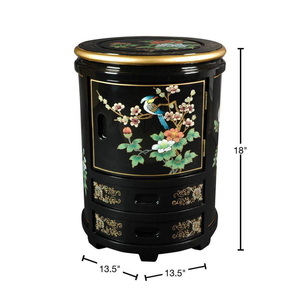 Oriental Furniture Japanese Stool