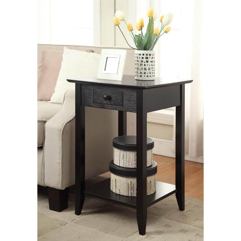 Convenience Concepts American Heritage End Table, Multiple Finishes