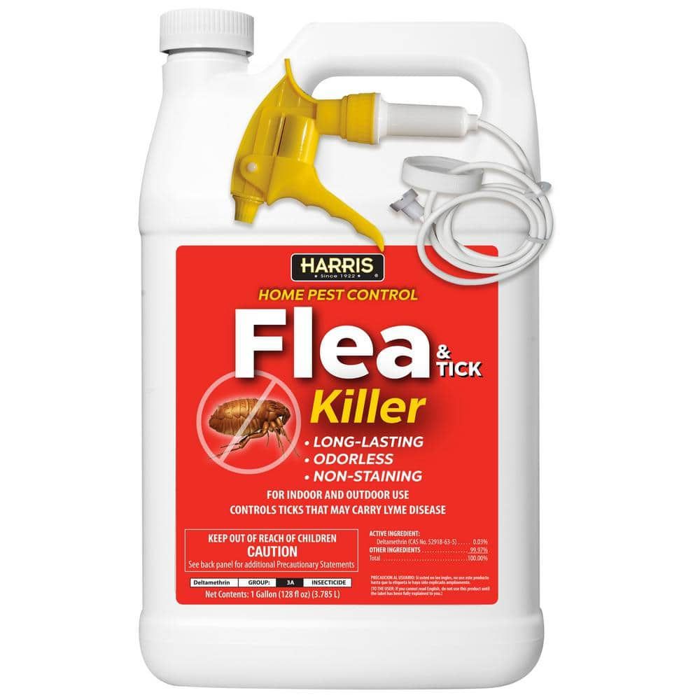 Harris Home Pest Control Flea & Tick Killer Liquid 1 gal
