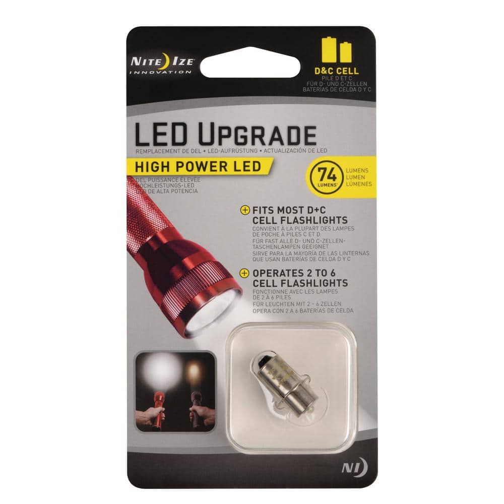 NITE IZE LRB2-07-PRHP Replacement Flashlight Bulb,LED,74lms