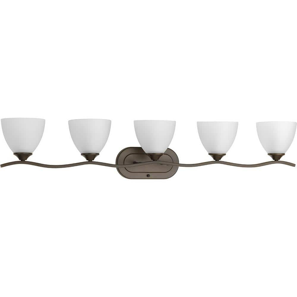 Progress Lighting - Five Light Bath - Laird - 5 Light in Transitional and