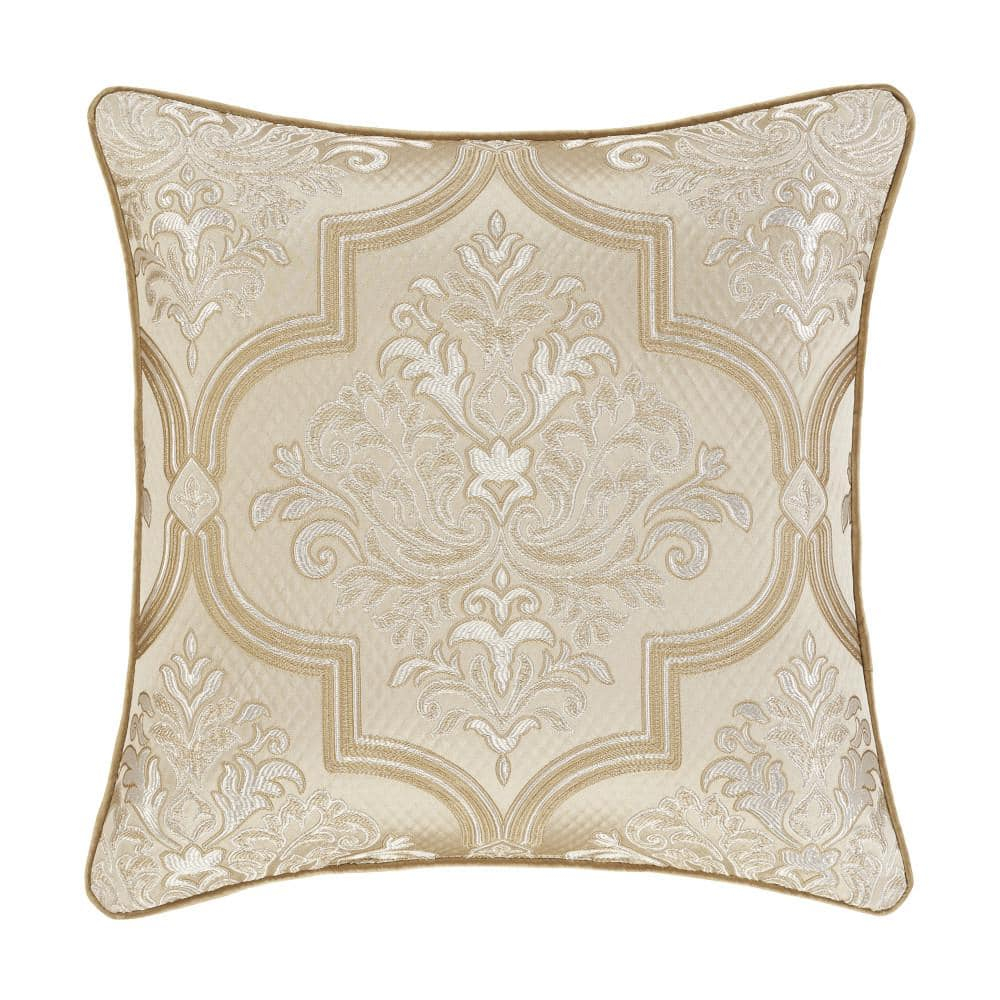 Five Queens Court Sympatica 20" Square Decorative Throw Pillow