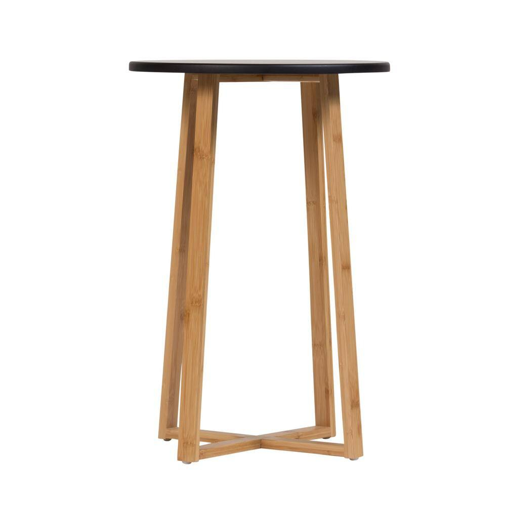 Black Tall Display Table