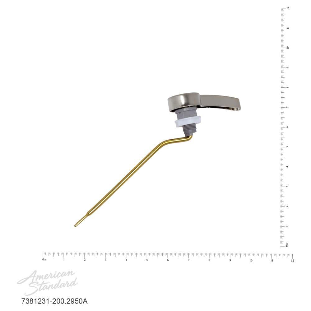 AMERICAN STANDARD 7381231-200.2950A Trip Lever, Toilet, Metal, Satin Nickel