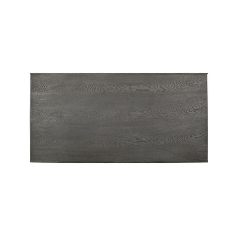Noble House Moses Farmhouse Faux Wood Lift Top Coffee Table, Gray