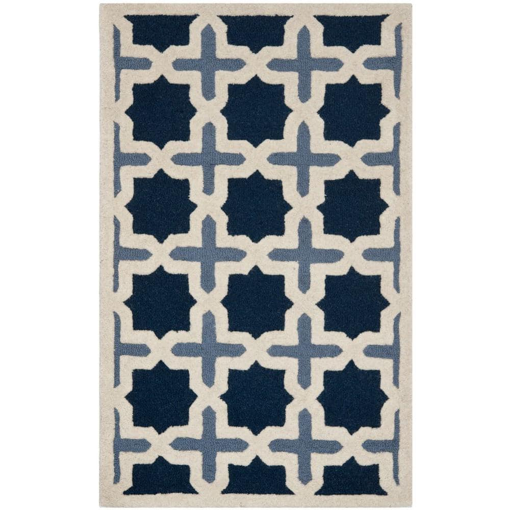 Cambridge CAM127 Hand Tufted Area Rug  - Safavieh