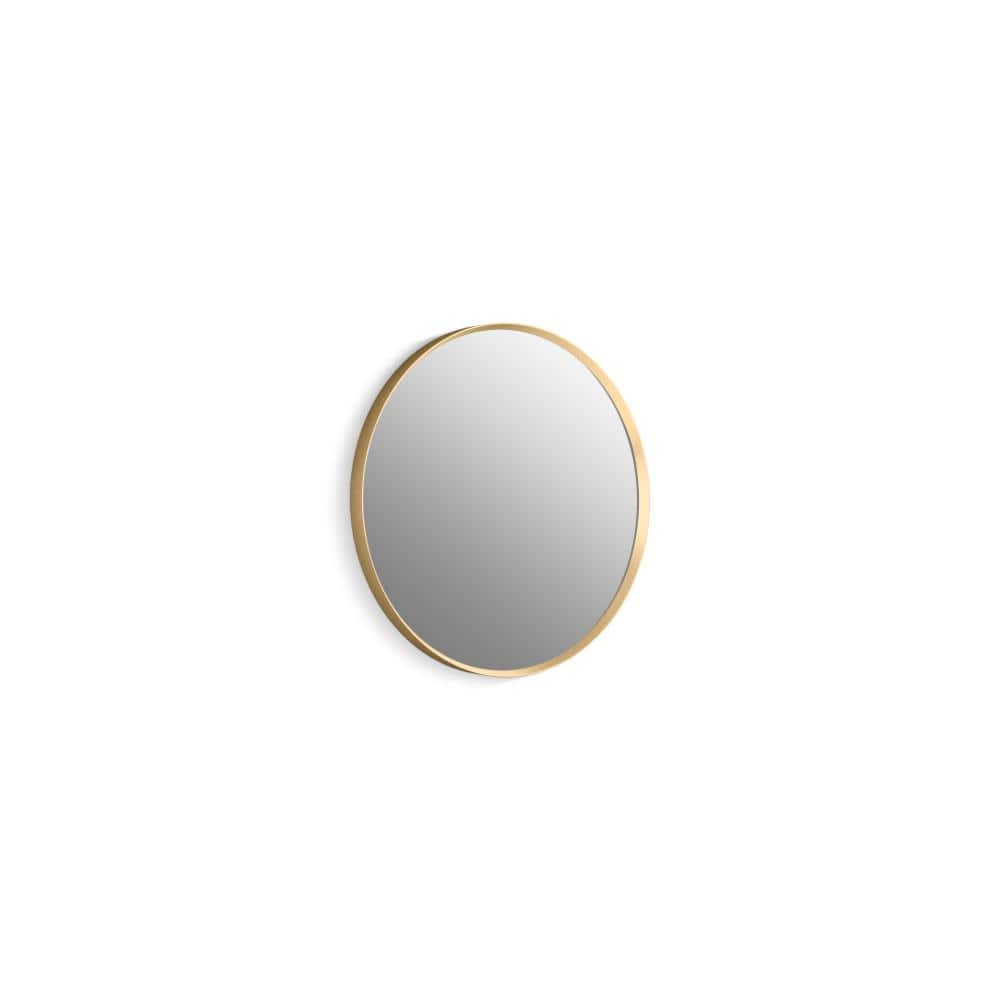 Essential Round Wall Mirror, Bathroom/Vanity Mirror with Frame