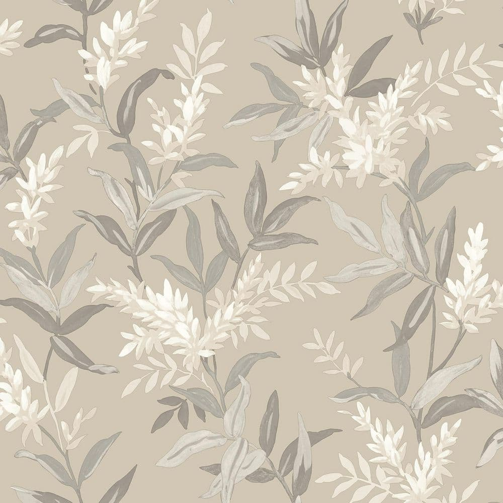 Belgravia Decor Olivia Beige Floral Wallpaper