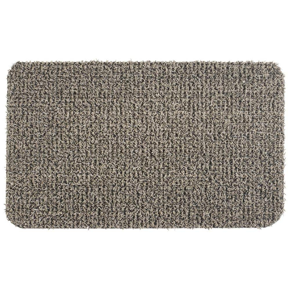 CLEAN MACHINE 10376921 High Traffic Astroturf Dirt Trapper Doormat, 23.5" x 35.5", Desert Taupe