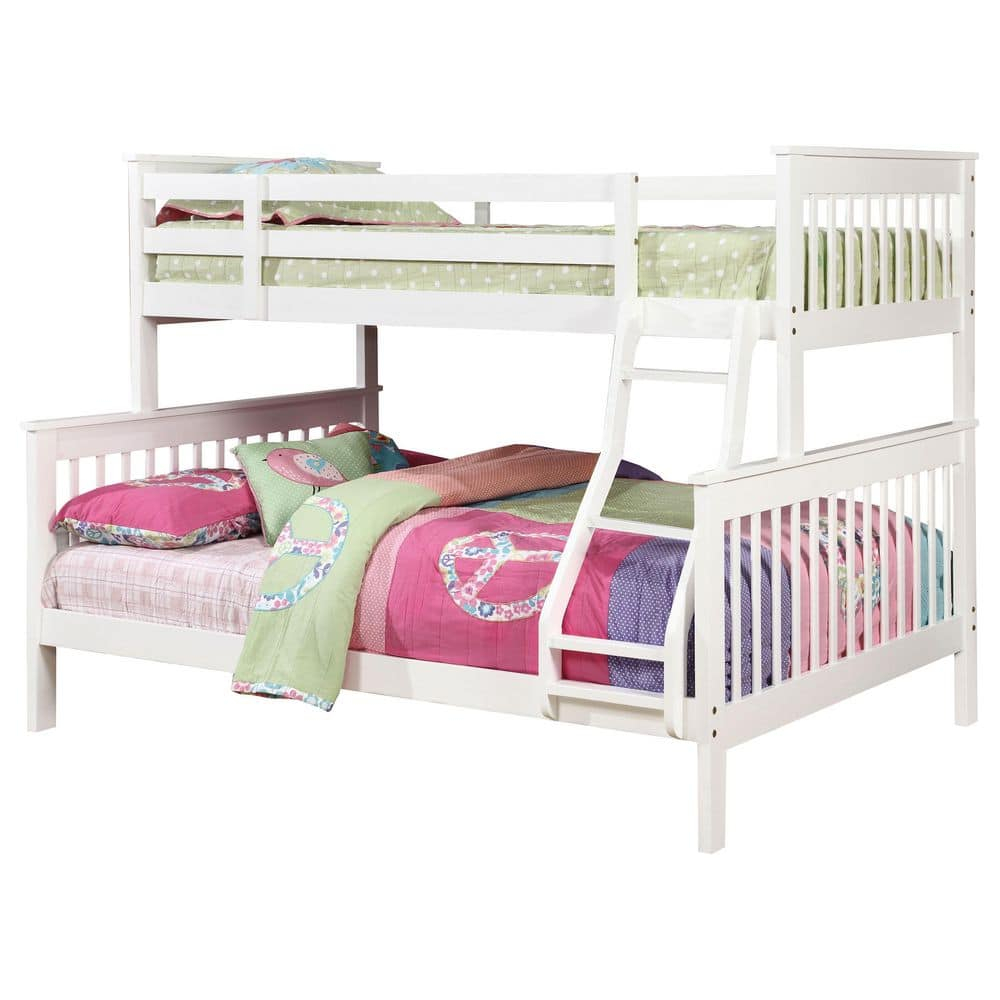 Chapman Twin over Full Bunk Bed White