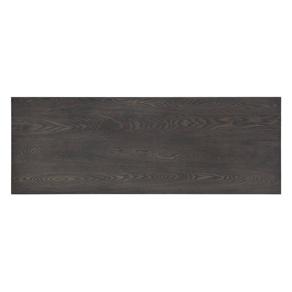 Lexicon Connected 4 Piece Wood Counter Height Dining Set in Brownish Gray