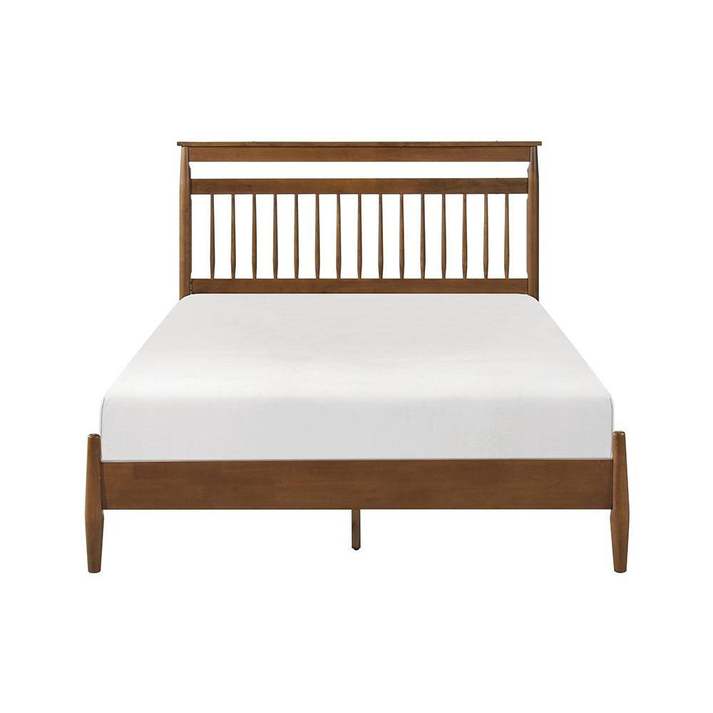 Lexicon Arlo Wood Eastern King Platform Bed in Chestnut
