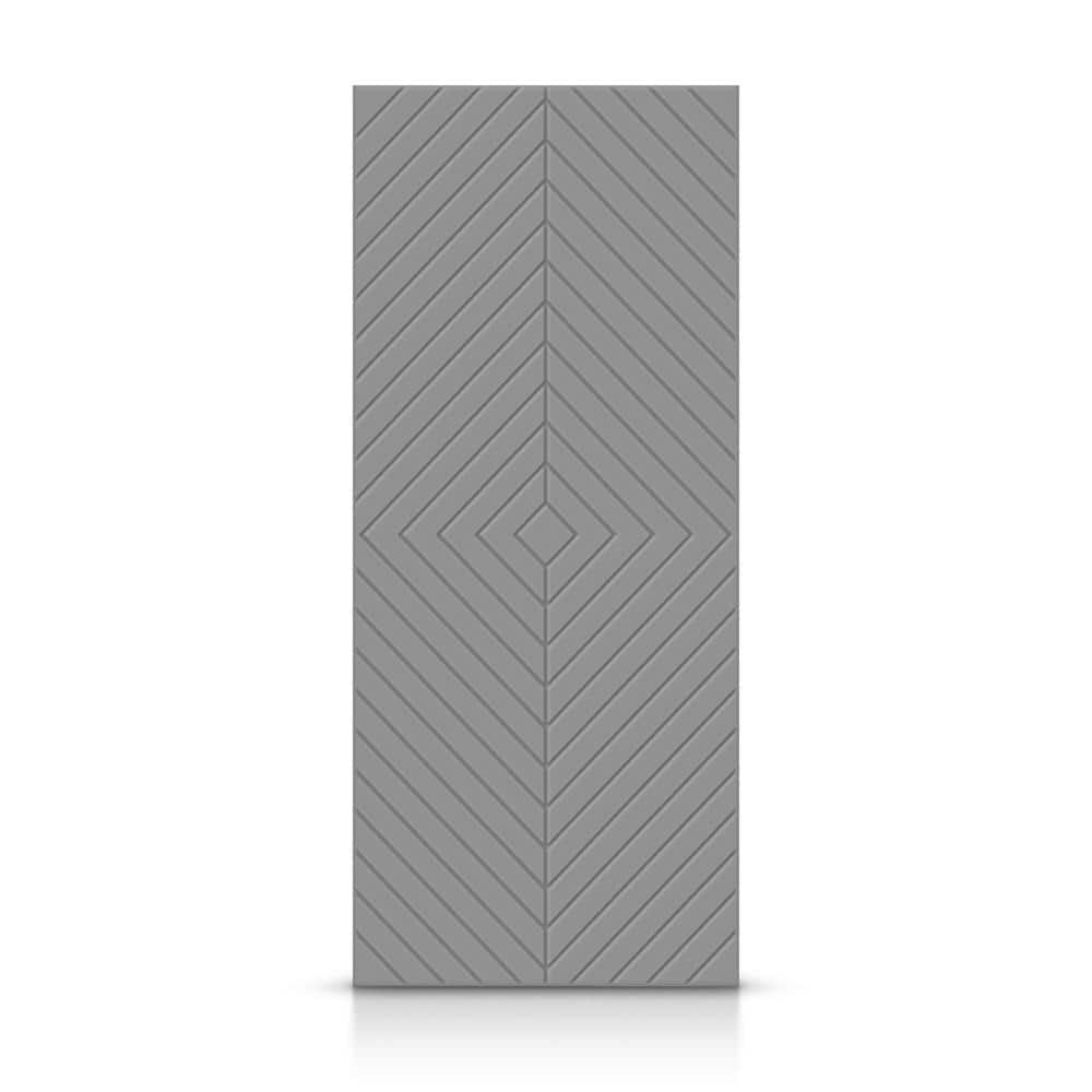 Calhome Hollow Paneled Painted Slab Door