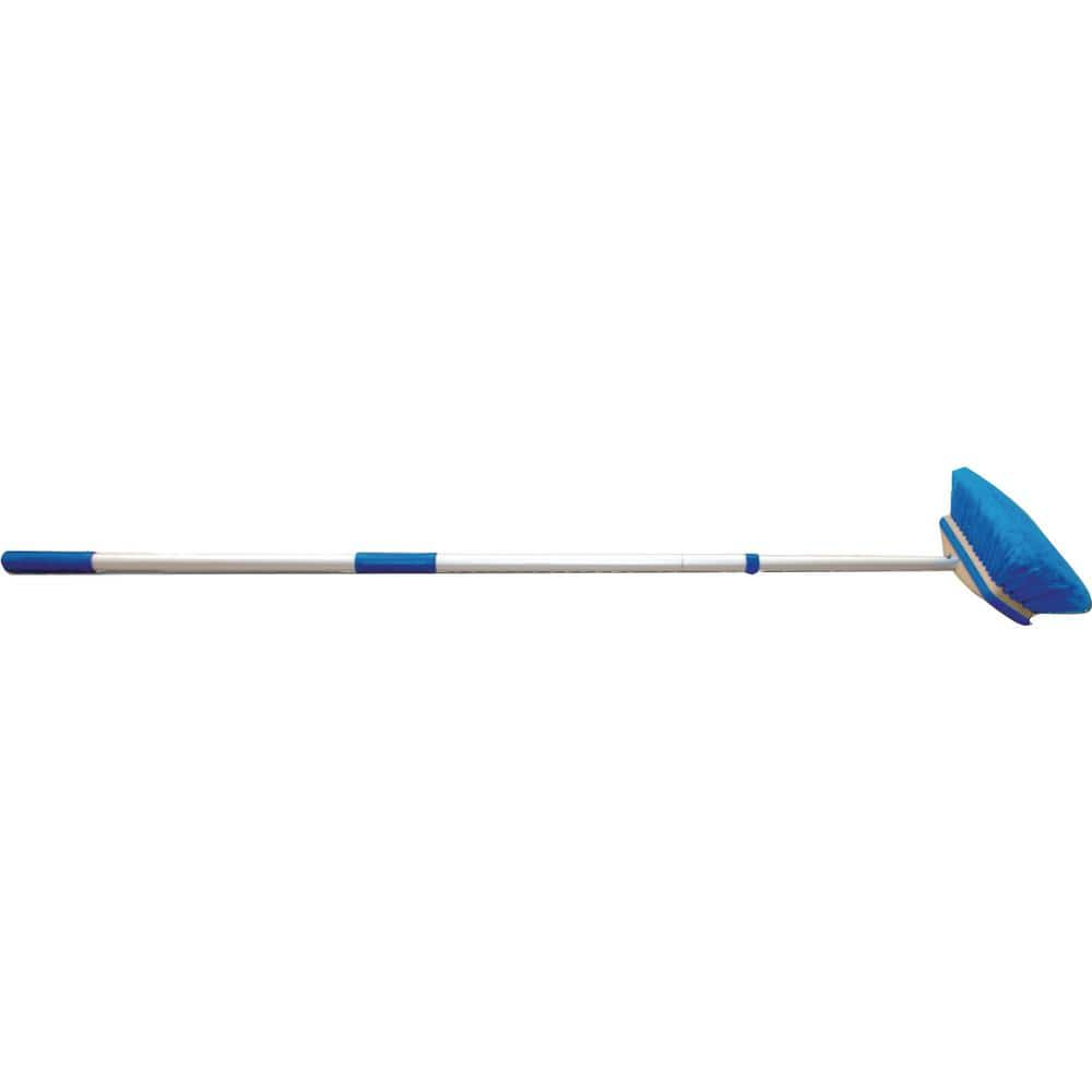 Star Brite Deck Brush Combo - Extendable Aluminum Handle with Medium Multipurpose Bristles (040192)