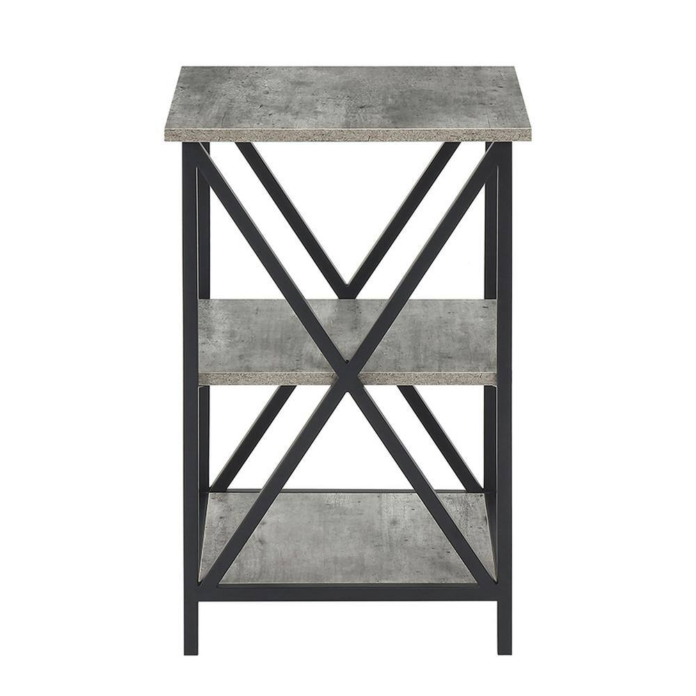 Convenience Concepts Tucson 3 Tier End Table, Faux Birch