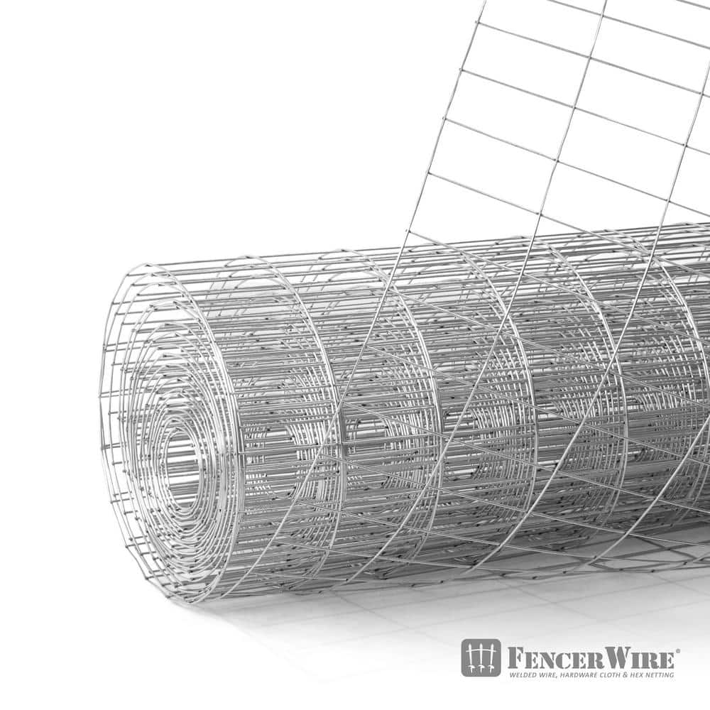 Fencer Wire Fencer Wire 12.5 Gauge Galvanized Welded Fence Wire Roll with Mesh , Multiple Options