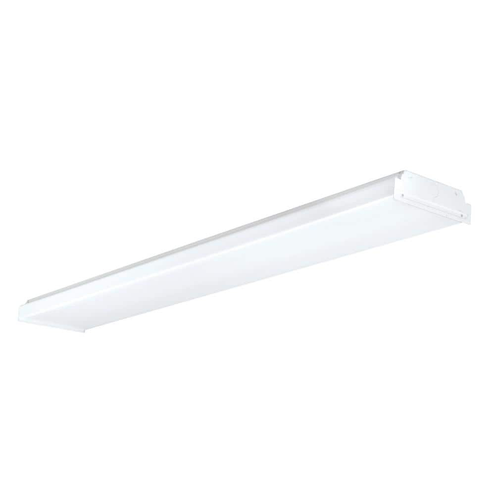 AFX  Wrap 24-inch White LED Flush Mount with Frosted Clear Diffuser TRIAC/ELV Dimmer