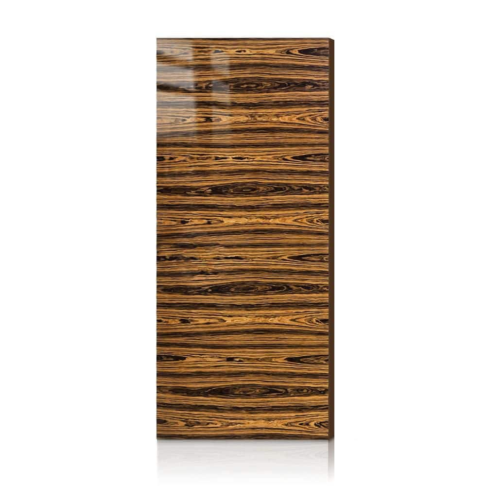 Calhome Walnut High Glow Smooth Flush Hollow Core Veneer Composite Interior Door Slab