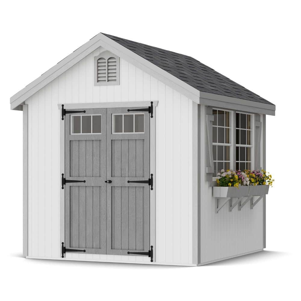 Little Cottage Co. Colonial Williamsburg Outdoor Wood Storage Shed