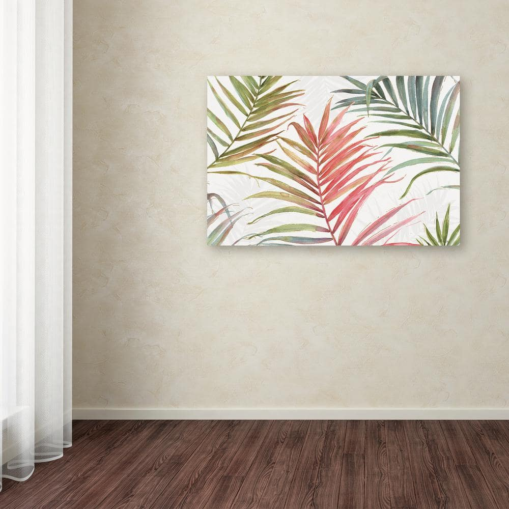 Trademark Fine Art 'Tropical Blush IV' Canvas Art by Lisa Audit
