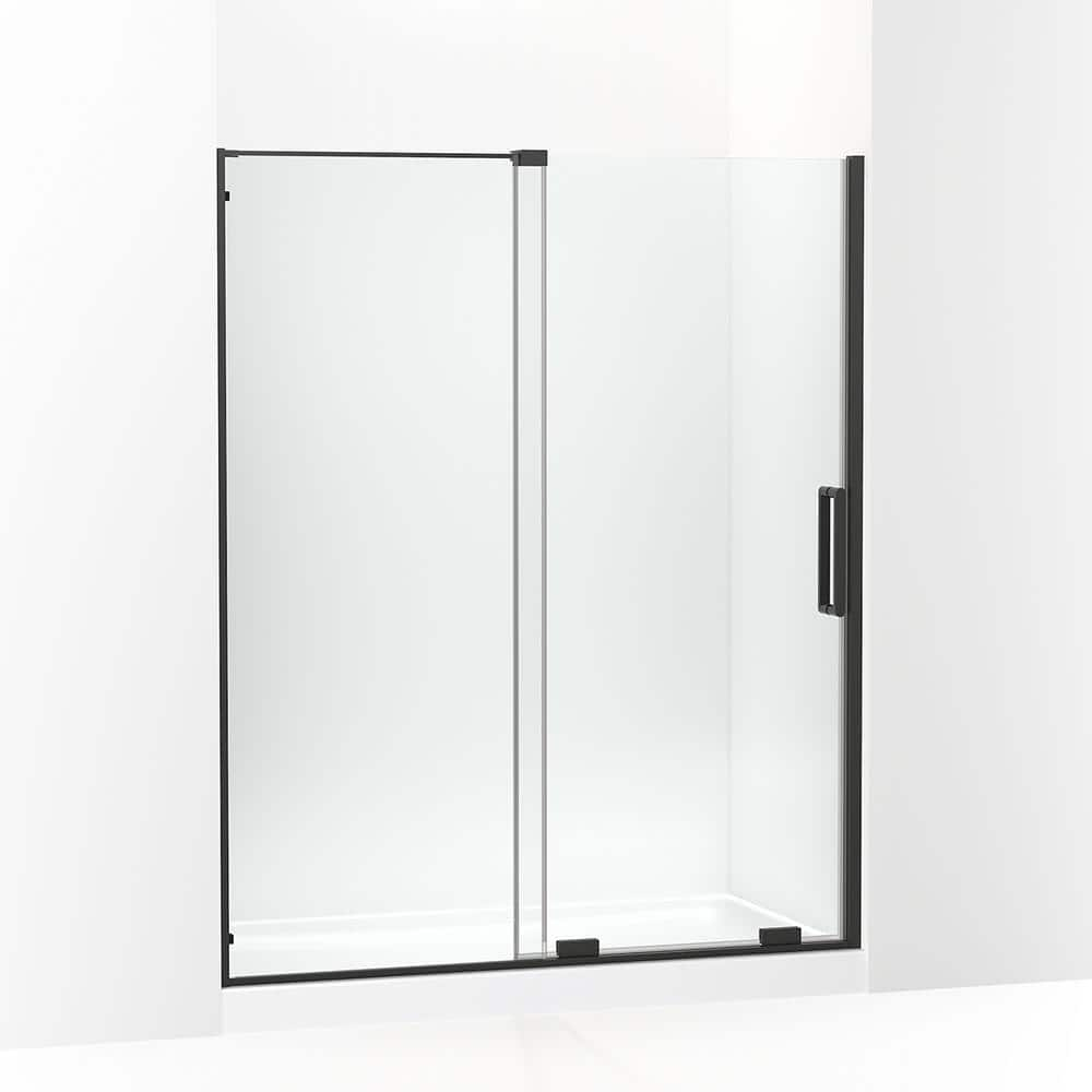 Echelon Sliding Shower Door, 71-3/4 In. H X 55-3/4 - 59-3/4 In. W, With 5/16 In. Thick Crystal Clear Glass