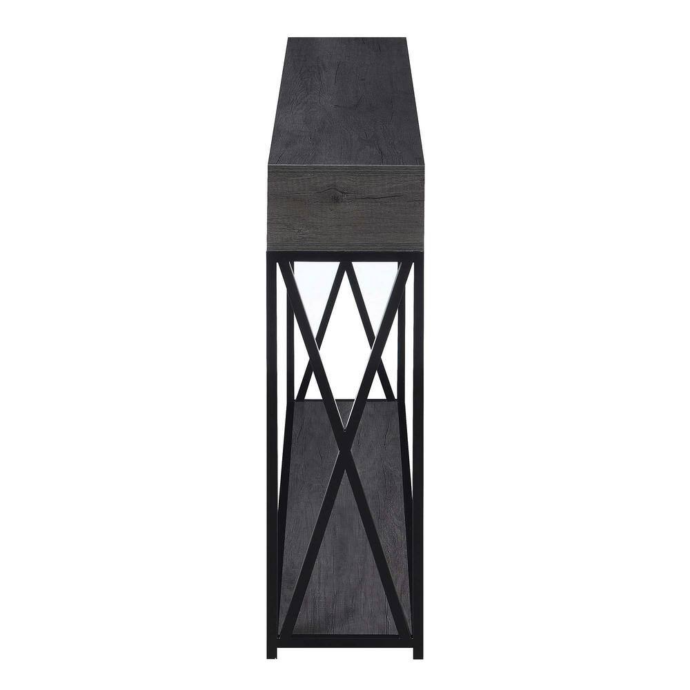 Convenience Concepts Tucson Deluxe 2 Tier Console Table, Multiple Finishes