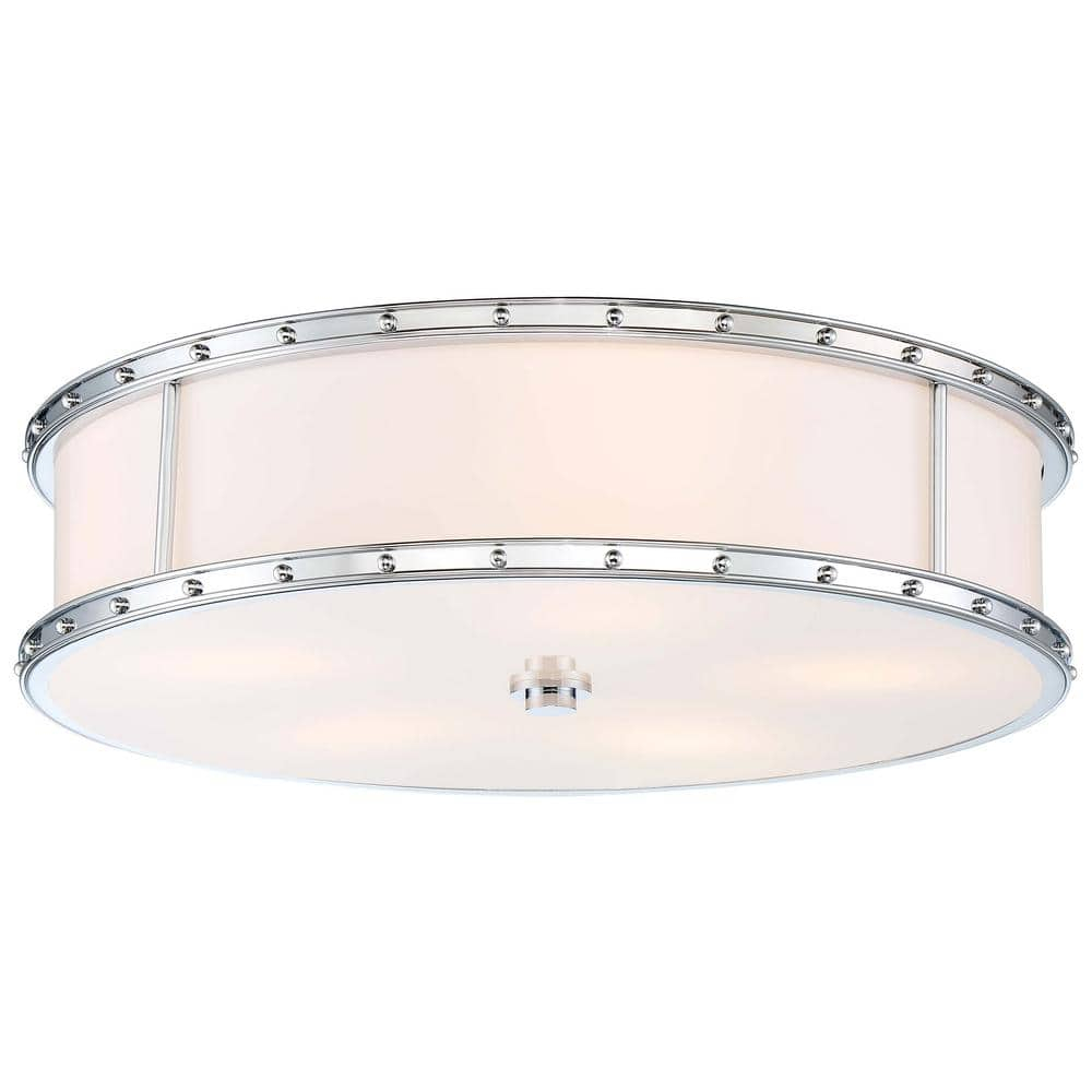 Minka Lavery Minka Lavery With Etched Opal Led Flush Mount Light