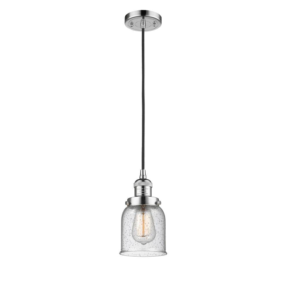 Innovations Lighting Bell 1 - Light Pendant in  Polished Chrome