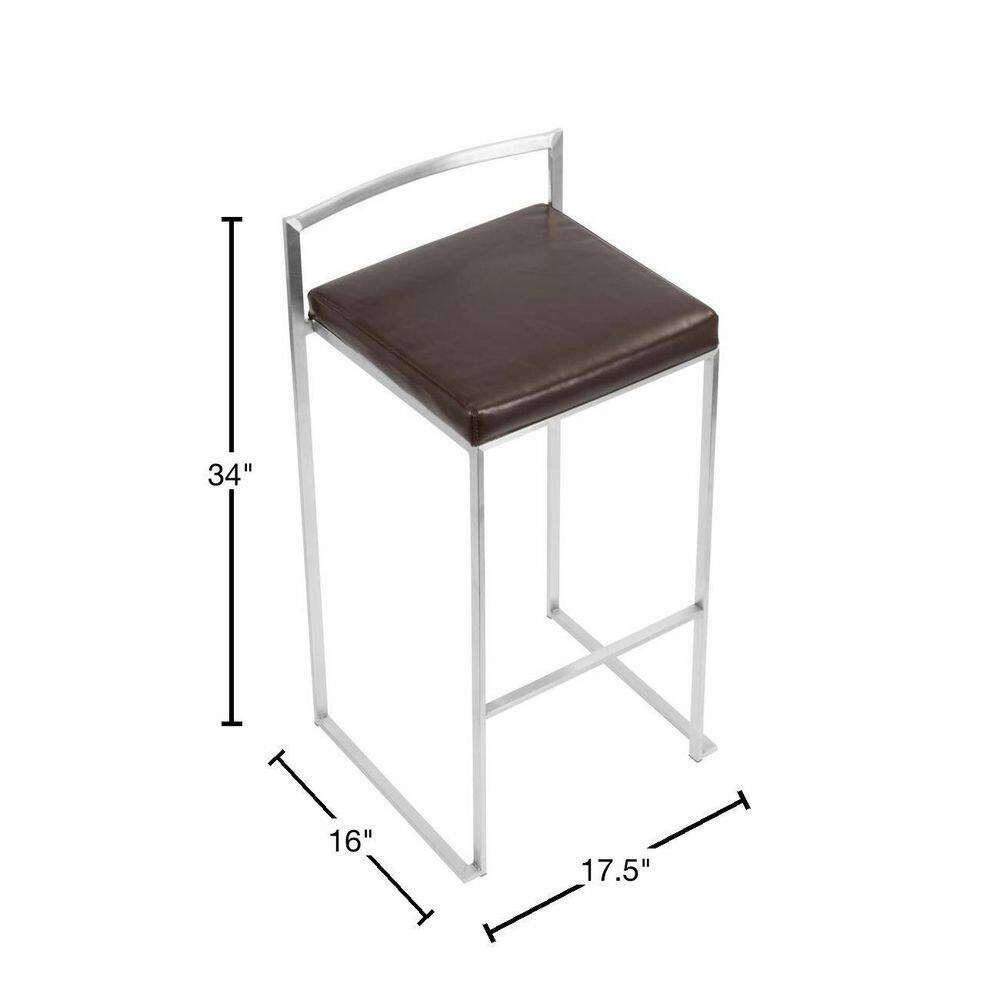 Fuji Stacker Barstool, Set of 2