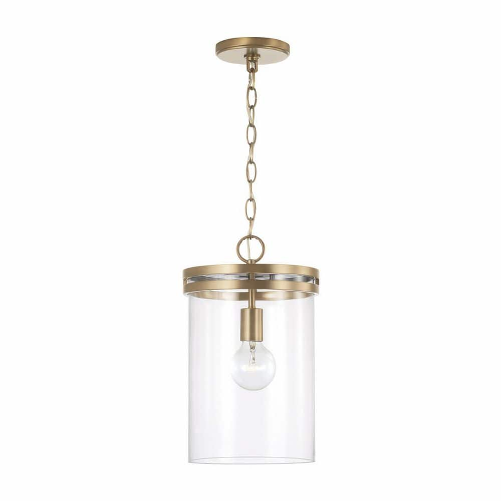 Capital Lighting 348711 Fuller 10" Wide Mini Pendant - Brass