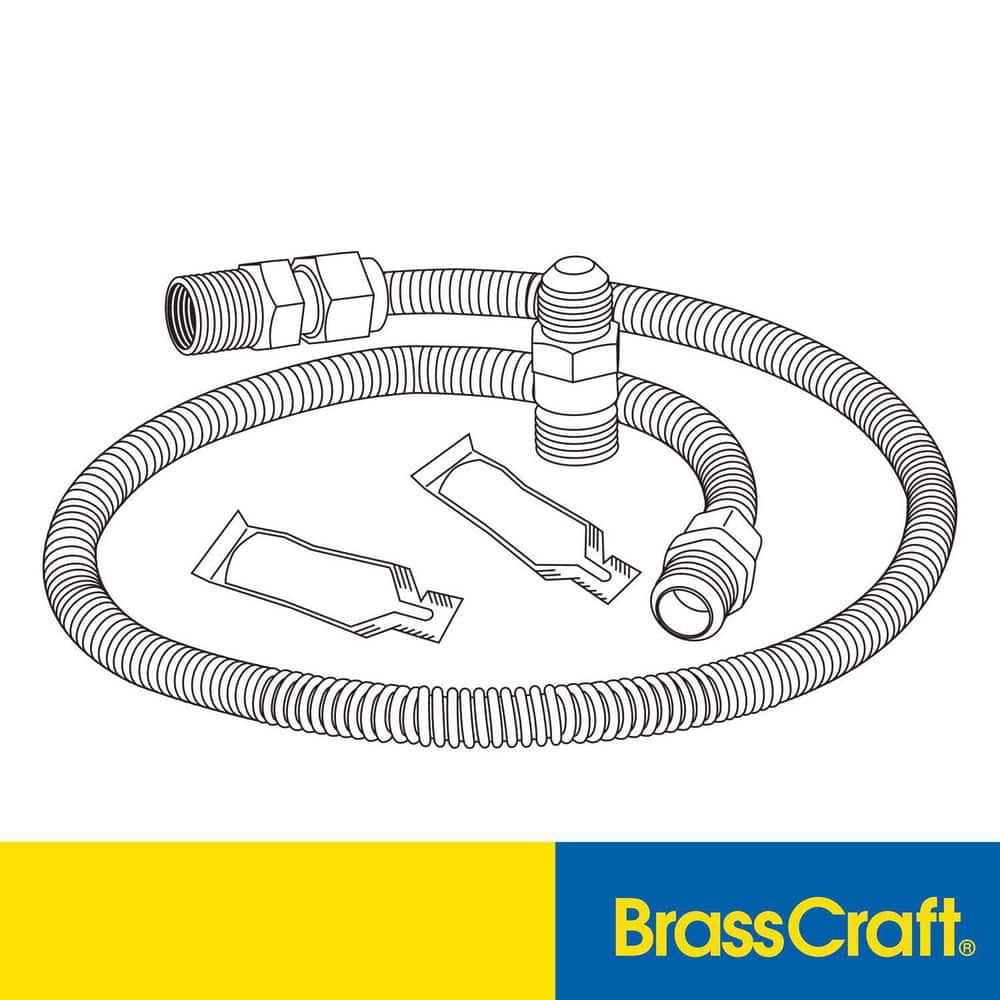 Brass Craft PSC1079 24" Universal Gas Installation Kit