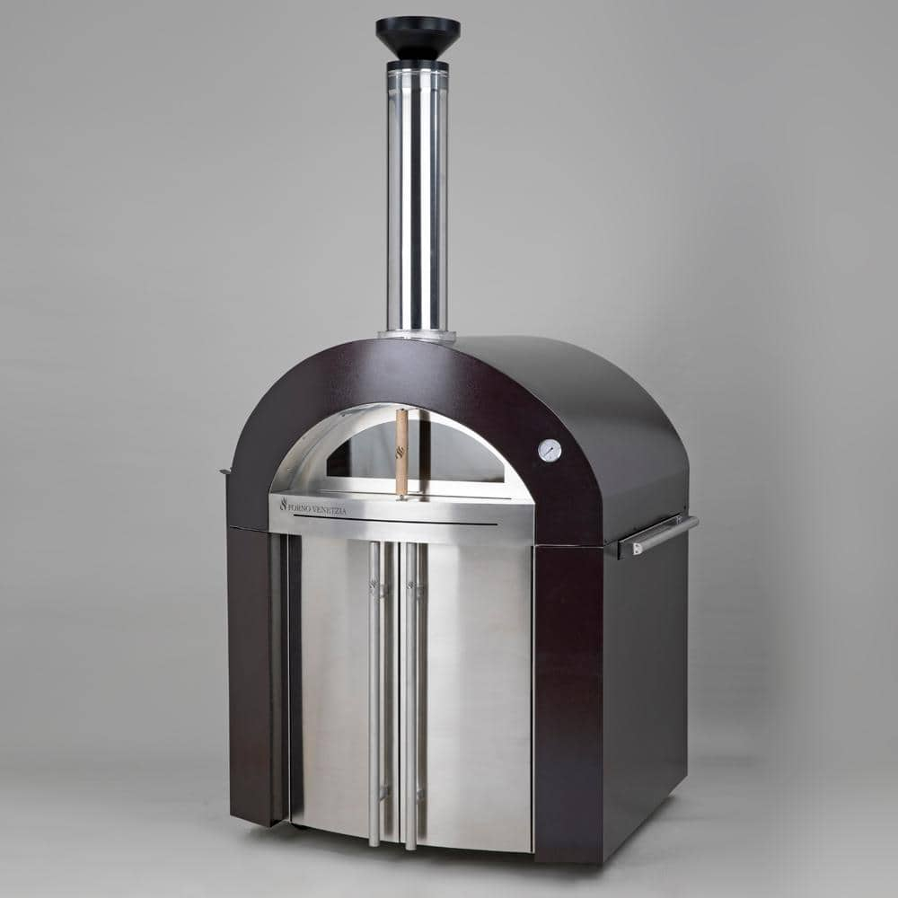 Forno Venetzia Bellagio 500 44-Inch Outdoor Wood-Fired Pizza Oven - Copper